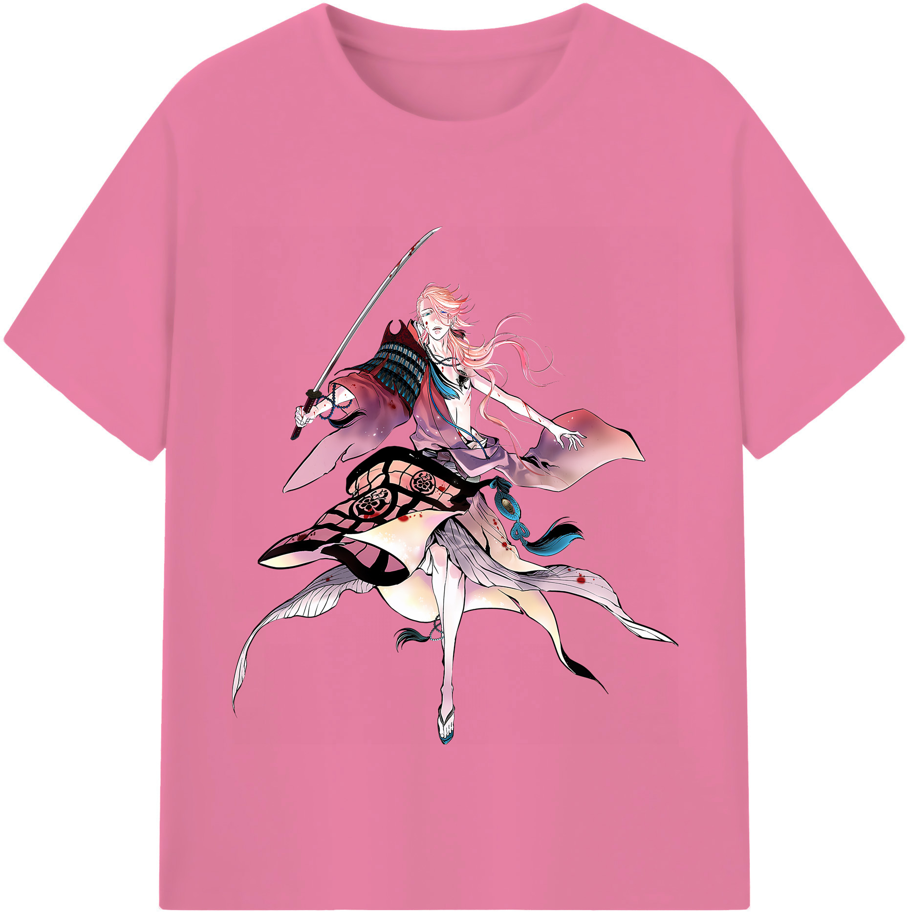 （画像用） 刀剣乱舞 Touken Ranbu 綿100％半袖Tシャツ（フロントプリント）